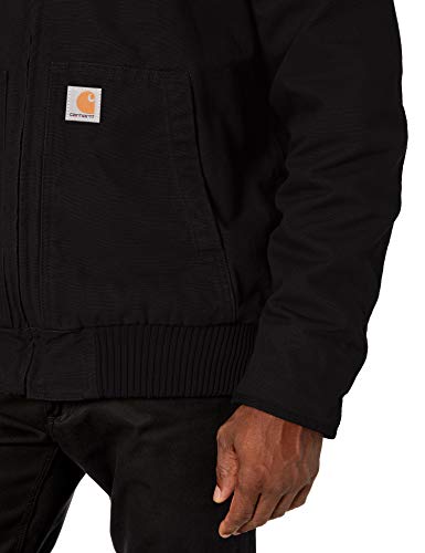 Carhartt Duck Active Jacket Chaqueta, Black, L para Hombre