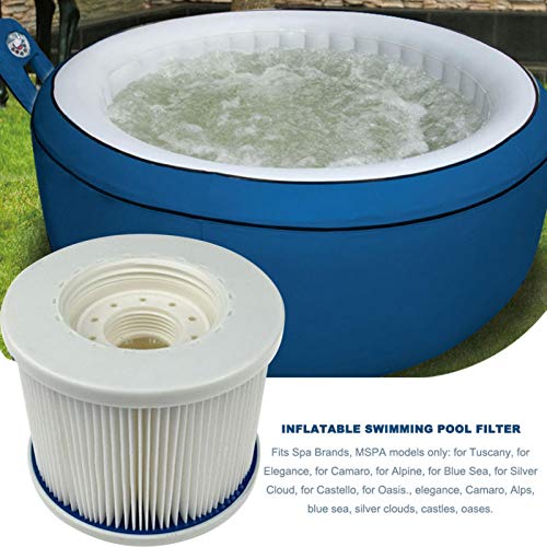 Cartuchos de filtro de piscina, filtro de piscina hinchable, para la Toscana, para elegancia, para Camaro, para montaña, para mar azul, para nubes plateadas, para castello, para oasis