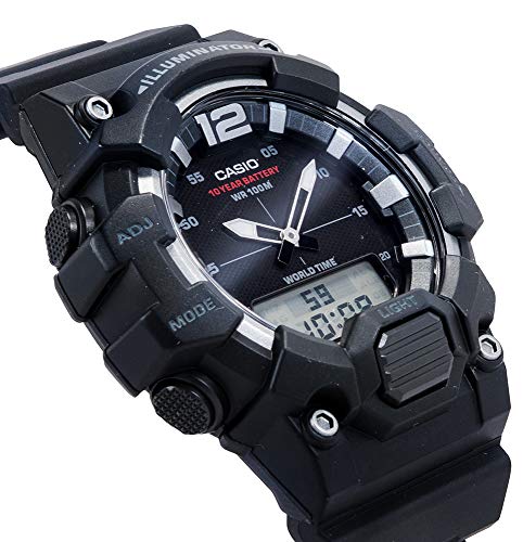 Casio Reloj Digital para Hombre de Cuarzo con Correa en Resina HDC-700-1AVEF