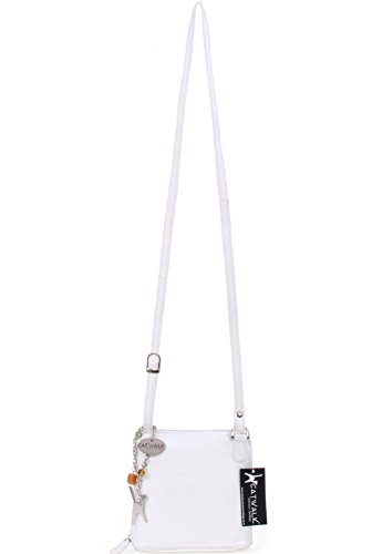 CATWALK COLLECTION - LENA - Bolso bandolera - Cuero - Blanco