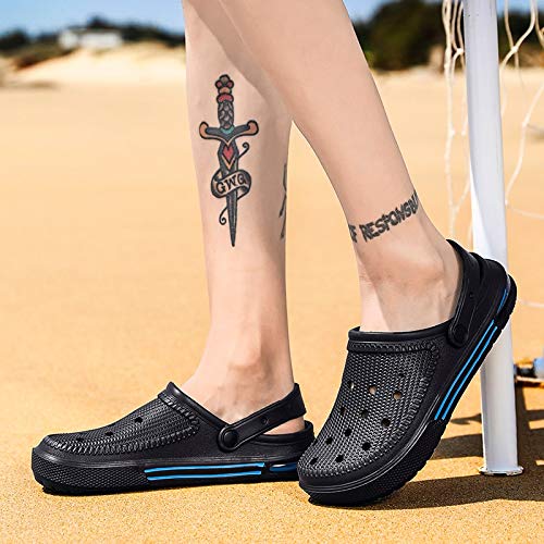 Chanclas Unisex Zapatos De Agujero Hombres Summer Air Cushionsandals Beach Sports Women Slip-On Shoes Zapatillas Slippers Mujer Hombre Croc Zuecos Crocks Crocse Water 42 Yello