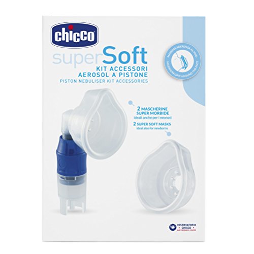 Chicco 00009069000000 Kit Accesorios Aparato para aerosol Super Soft, blanco