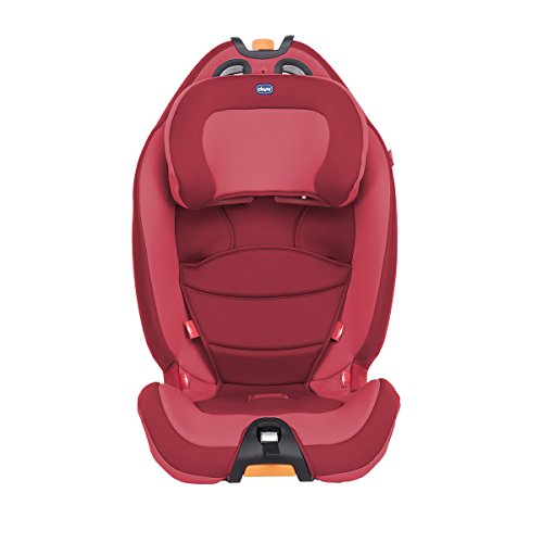 Chicco Gro-Up 123, Silla de coche grupo 1/2/3, rojo