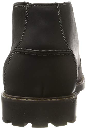 Clarks - Botines de Cuero Hombre, Color Negro, Talla 41.5 EU