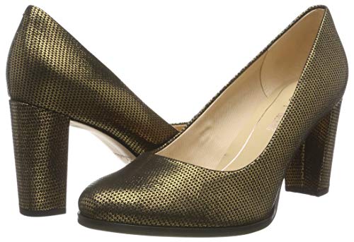 Clarks Kaylin Cara, Zapatos de Tacón para Mujer, Plateado (Bronze Metallic Bronze Metallic), 40 EU