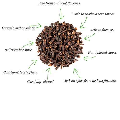 Clavo especias orgánico entero - directo de Sri Lanka 100g