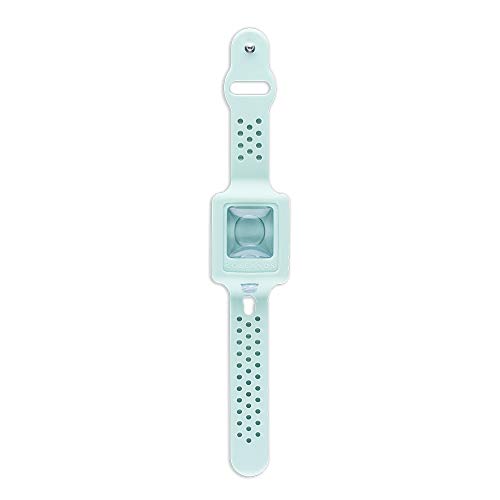 cleands - Pulsera con Gel Hidroalcohólico, Recargable, Dispensador de Desinfectante de Manos – Verde