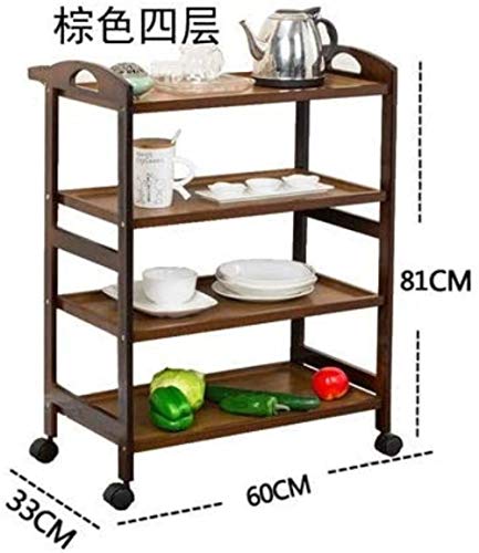 Cocina Microondas Bastidores de suelo extraíbles multi-capa estante del pote cocina de la plataforma de almacenamiento de almacenamiento de almacenamiento de cocina Taburete cambiar zapatos