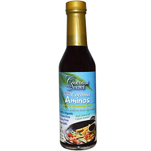 Coconut Secret, Raw Coconut Aminos, Soy-Free Seasoning Sauce, 8 fl oz (237 ml)