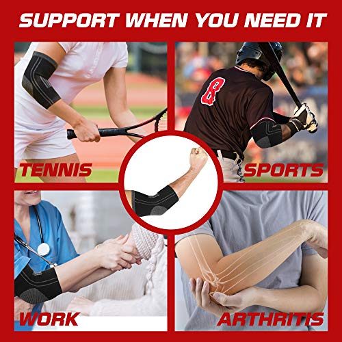 Codera de Compresión en Algodón, Soporte para Artritis, Tendinitis, Epicondilitis, Dolores Articulares. Deportiva; para Tenistas y Golfistas, Crossfit, Voleibol, Calistenia. Unisex Antialérgico.