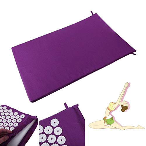 Colchonetas De Yoga Baratas 10 Dólares, Almohadilla De Masaje De Acupuntura Lotus Aguja De Pinchazo Masajeador De Acupuntura Cojín De Colchoneta De Yoga Para La Cabeza Del Cuello Alivio Del Dolor Es