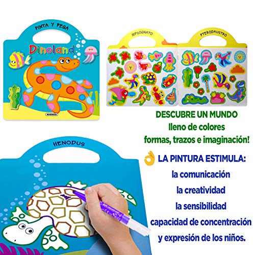 Coleset Manualidades Niños 3 Años Pinturas para Niños Ceras de Colores Rotuladores Lapices Entretenimiento Libros Colorear Niños 2 Años Cuadernos Colorear Niños Dibujos Colorear Papeleria Infantil