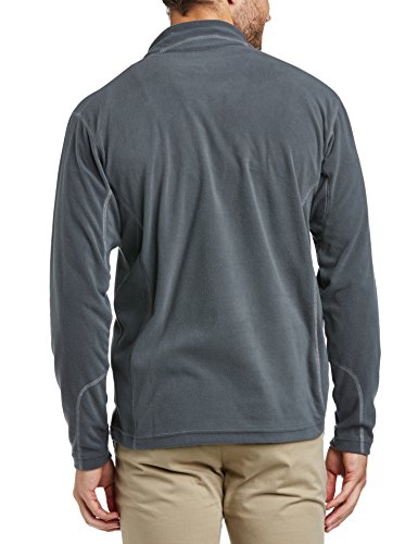 Columbia Klamath Range II Forro de Media Cremallera, Hombre, Gris (Grill), S