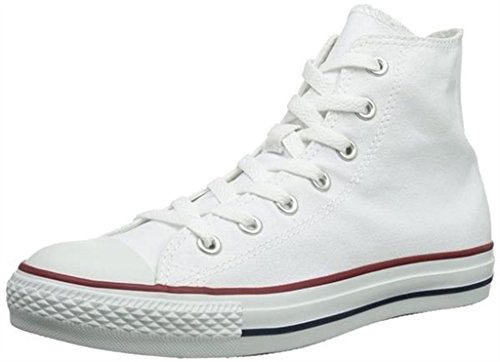 Converse Chuck Taylor All Star High Classic CTAS Hi - Zapatillas altas de lona, unisex, con pegatina de 7 km/h, color, talla 41 EU