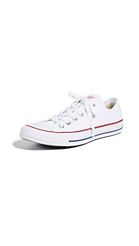 Converse Chuck Taylor All Star Ox, Zapatillas para Mujer, Blanco (Optical White), 44 EU