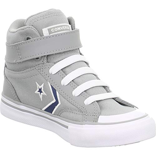 CONVERSE Pro Blaze Strap Textile Distort Zapatillas Moda Garcons Gris - 37 - Zapatillas Altas