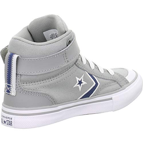 CONVERSE Pro Blaze Strap Textile Distort Zapatillas Moda Garcons Gris - 37 - Zapatillas Altas