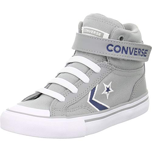 CONVERSE Pro Blaze Strap Textile Distort Zapatillas Moda Garcons Gris - 37 - Zapatillas Altas