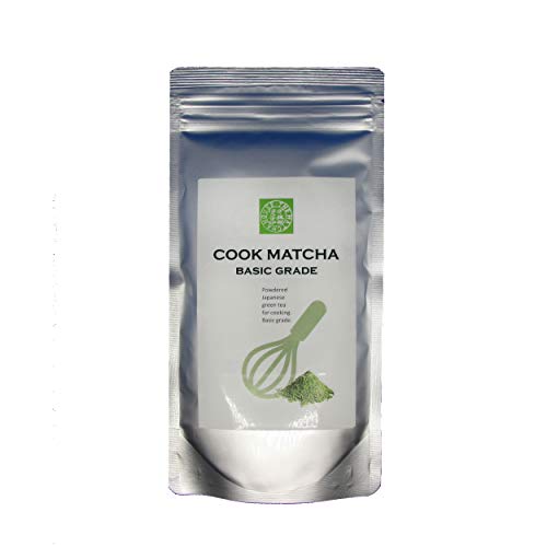 Cook Matcha Basic grade 100 g - Té verde japonés, Grado Culinario Básico/The Matcha House, apto para cualquier receta