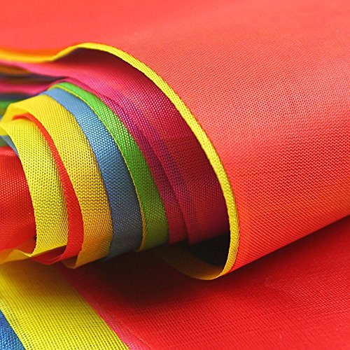 Cookey 200 Pcs Multicolor Bandera Banderín, 100M Nylon Tela Decoraciones Banderas Para Fiesta Gran Apertura de Fiestas y Picnic Patio