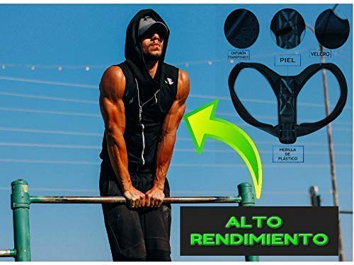 Corrector de Postura Recta Hombro, Correccion Enderezar Espalda, Protector Inmovilizador Clavicula, Reduccion Dolor Cuello para Hombre y Mujer Ejercicio Fitness Gimnasio 