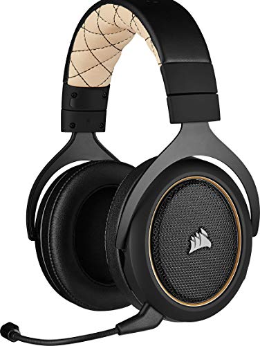 Corsair HS70 PRO Wireless Auriculares para juegos HS70 PRO WIRELESS, Color Crema (EU)