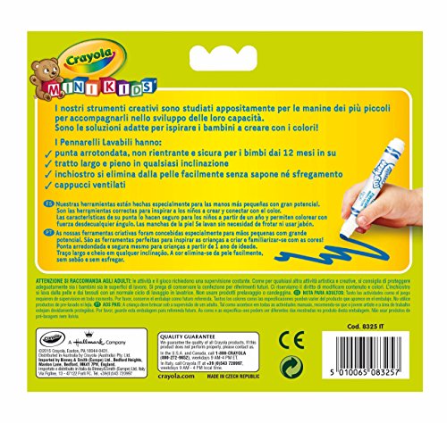 Crayola - 12 Rotuladores Gruesos (8325)