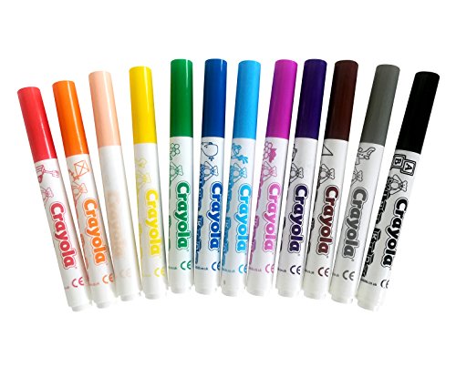 Crayola - 12 Rotuladores Gruesos (8325)