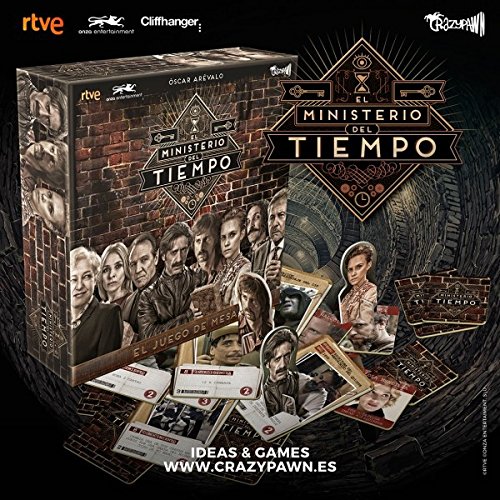 Crazy pawn Juego El Ministerio del Tiempo, Multicolor (8436564810175)