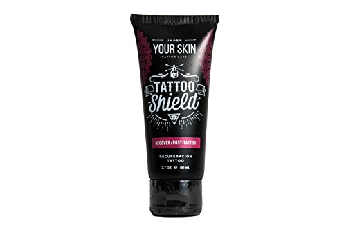 CREMA TATUAJE PREMIUM, Crema Post Tattoo especialmente diseñada para Tatuajes recién hechos, Pomada Tattoo Shield.