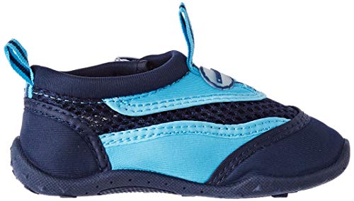 Cressi Coral Jr Zapatillas Chanclas, Unisex niños, Bleu/Azul Claro, 25