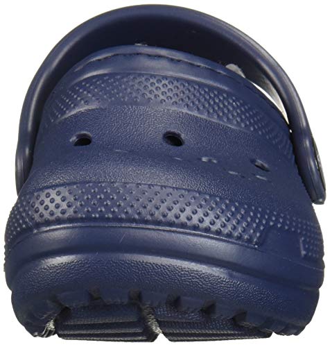 Crocs Classic Lined Clog Kids, Zuecos Unisex Niños, Azul (Navy/Charcoal 459), 25/26 EU