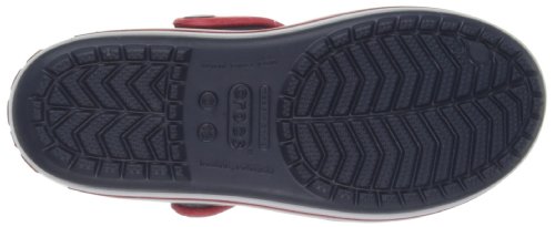 Crocs Crocband Sandal Kids, Sandalias Unisex Niños, Azul (Navy/Red), 28/29 EU