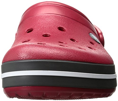 Crocs Crocband U, Zuecos Unisex Adulto, Rojo (Pepper), 42-43 EU