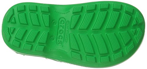 Crocs Handle It Rain Boot K, Botas de Agua Unisex Niños, Verde (Grass Green), 24/25 EU