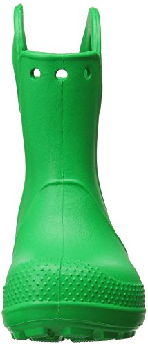 Crocs Handle It Rain Boot K, Botas de Agua Unisex Niños, Verde (Grass Green), 24/25 EU