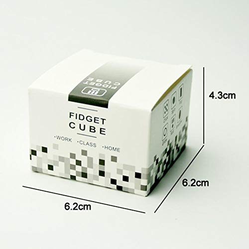 Cuttey Stress Relief Cube Desk Squeeze Cube Toys Anti-Stress Hand Magic Mini Cube Juego y Rompecabezas wondeful Sturdy