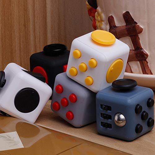 Cuttey Stress Relief Cube Desk Squeeze Cube Toys Anti-Stress Hand Magic Mini Cube Juego y Rompecabezas wondeful Sturdy