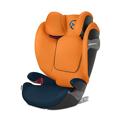 Cybex Gold Pallas S-Fix - Silla de coche 2 en 1 para coches con y sin Isofix, Grupo 1/2/3 (9-36 kg), Desde los 9 meses hasta los 12 años aprox., Colección Color 2019, Negro (Premium Black)