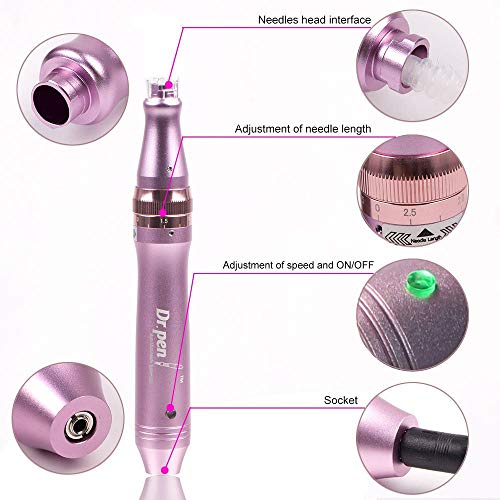 CZA Dr. Pen M7 Electrico Derma Pen Auto Sistema De Microagujas Promover La Absorción De Cicatriz Celulitis Reparación Tratamiento del Acné Reducir Las Arrugas Anti-Envejecimiento Cuidado De La Piel