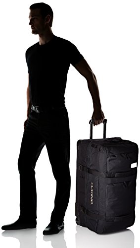 Dakine Split Roller, Bolsa de viaje trolley para portátil Unisex Adulto, Black, 85 L