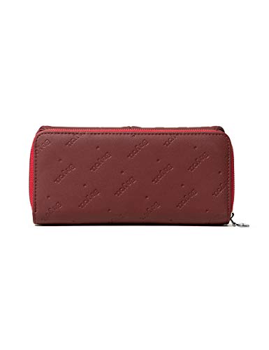 Desigual Accessories PU Long Wallet, Largo Walet. para Mujer, Rojo, U