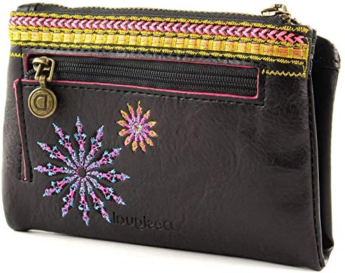 Desigual Ada Pia Mini Small Wallet Marron Oscuro