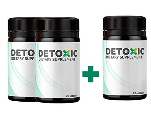 Detoxic – Suplemento dietético - Tratamiento de desintoxicación de 10 días 2+1