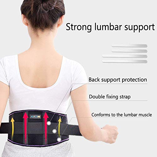 Disco lumbar eléctrico que sobresale Cintura masaje cintura mediana edad Calentamiento, artritis la columna lumbar, distensiones, esguinces, rigidez, alivio del dolor lumbar Dolor abdominal menst