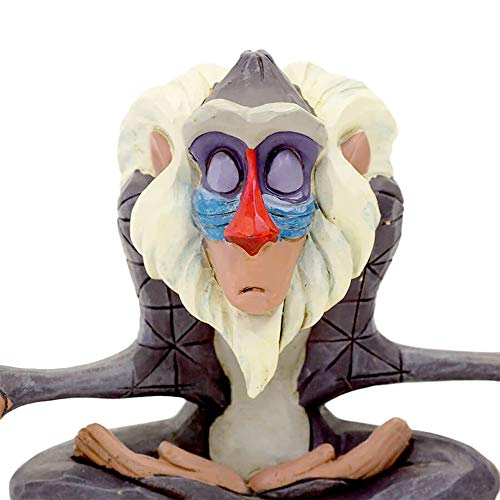 Disney Rafiki-Mini Figurina, Resina, Multicolor, 15.4 x 11.4 x 10.2