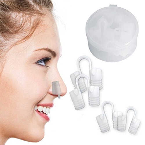 Dispositivo Anti Ronquido y Purificador de aire 4 piezas/caja, Solucion de Ronquido Antironquidos Nasal dilatador de la cavidad nasal, hombres, mujeres, niños