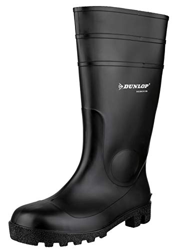 Dunlop Protective Footwear (DUO18) Dunlop Protomastor, Botas de Seguridad Unisex Adulto, Black, 43 EU