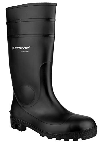 Dunlop Protective Footwear (DUO18) Dunlop Protomastor, Botas de Seguridad Unisex Adulto, Black, 43 EU