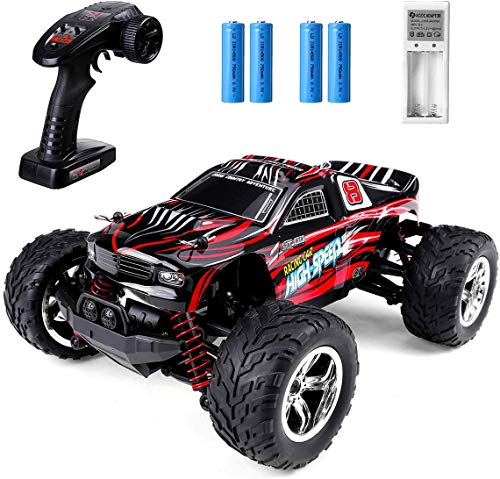 EACHINE EC09 Coche de Control Remoto para niños Adultos, RC Car de Alta Velocidad 1: 20 Escala 35+ mph 4WD Off Road Monster Trucks, 2 baterías Recargables 40 Minutos